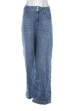 Damskie jeansy Unbranded, Rozmiar XL, Kolor Niebieski, Cena 67,99 zł
