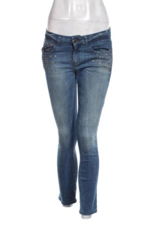 Дамски дънки Zara, Размер M, Цвят Син, Цена 14,31 €