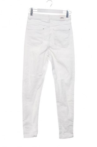 Dámske džínsy  Zara, Veľkosť XS, Farba Biela, Cena  8,95 €