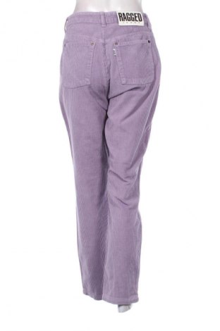 Pantaloni de velvet de femei Ragged, Mărime S, Culoare Mov, Preț 100,99 Lei