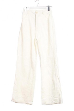 Pantaloni de velvet de femei Valley Girl, Mărime XXS, Culoare Alb, Preț 56,99 Lei