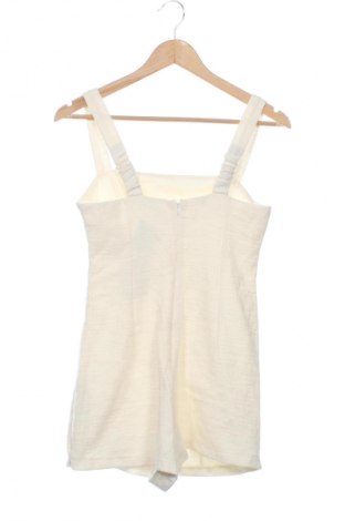 Salopetă scurtă de damă Bershka, Mărime S, Culoare Bej, Preț 166,99 Lei