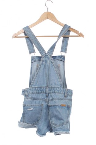 Дамски къс гащеризон Bershka, Размер XS, Цвят Син, Цена 12,07 €