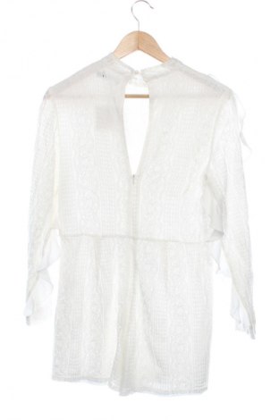 Дамски къс гащеризон Boohoo, Размер L, Цвят Бял, Цена 13,29 €