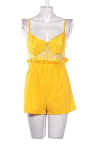 Women's short jumpsuit CBR, Μέγεθος L, Χρώμα Κίτρινο, Τιμή 7,99 €