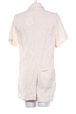 Women's short jumpsuit Mango, Μέγεθος M, Χρώμα Εκρού, Τιμή 12,99 €