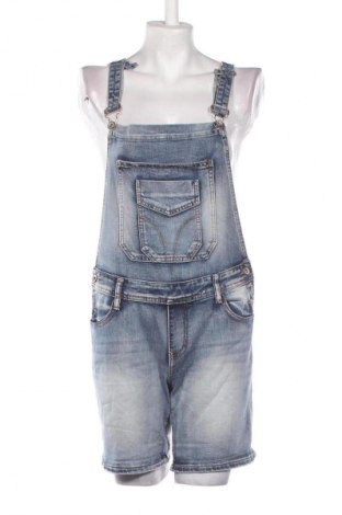 Дамски къс гащеризон Unbranded, Размер S, Цвят Син, Цена 9,20 €