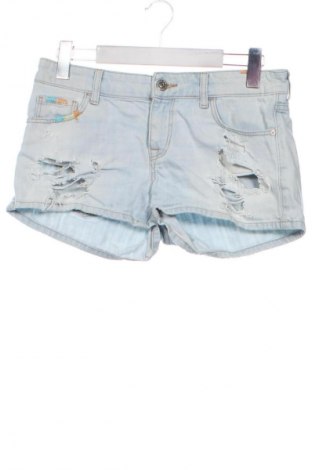 Дамски къс панталон Bershka, Размер L, Цвят Син, Цена 10,22 €