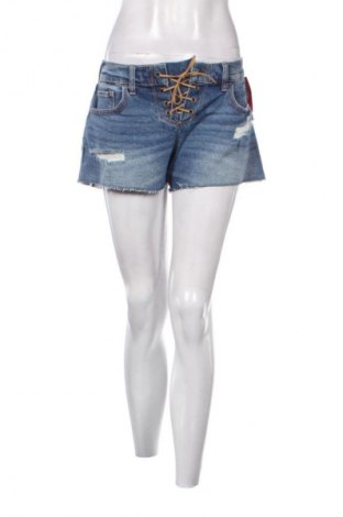 Pantaloni scurți de femei Hollister, Mărime M, Culoare Albastru, Preț 139,99 Lei