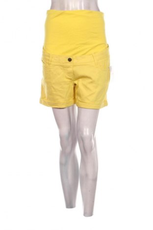Γυναικείο κοντό παντελόνι Maternite, Μέγεθος M, Χρώμα Κίτρινο, Τιμή 11,99 €