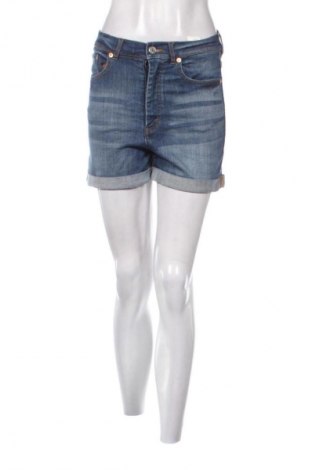 Pantaloni scurți de femei Monki, Mărime S, Culoare Albastru, Preț 29,99 Lei