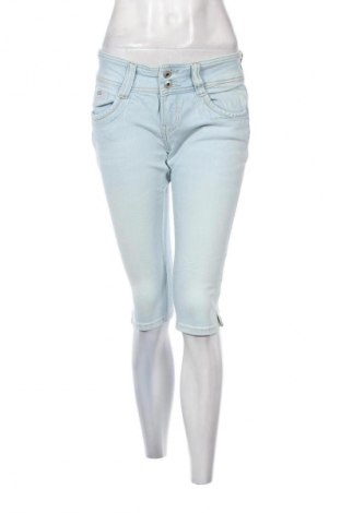 Pantaloni scurți de femei Pepe Jeans, Mărime M, Culoare Albastru, Preț 81,99 Lei
