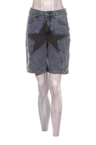 Pantaloni scurți de femei Romwe, Mărime S, Culoare Albastru, Preț 32,99 Lei