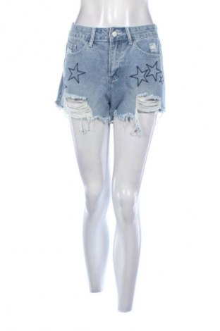 Γυναικείο κοντό παντελόνι Romwe, Μέγεθος S, Χρώμα Μπλέ, Τιμή 13,99 €