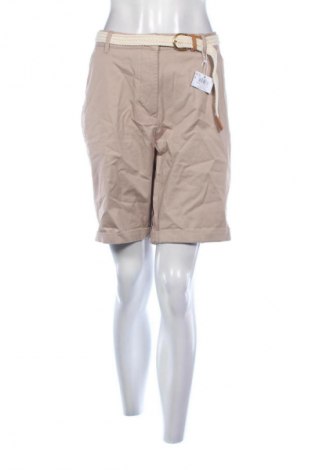 Γυναικείο κοντό παντελόνι Sinsay, Μέγεθος XL, Χρώμα  Μπέζ, Τιμή 8,29 €