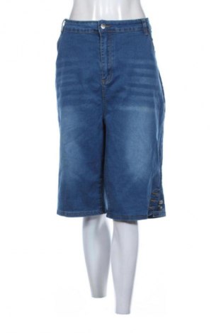 Pantaloni scurți de femei Unbranded, Mărime 3XL, Culoare Albastru, Preț 38,99 Lei