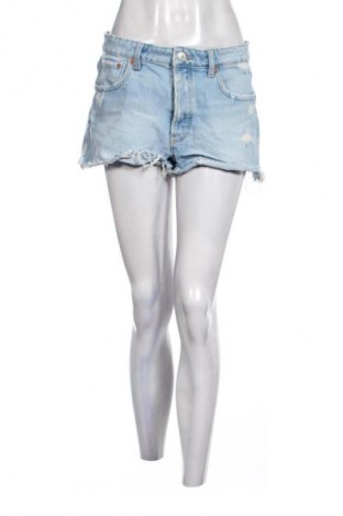 Дамски къс панталон Zara, Размер M, Цвят Син, Цена 9,20 €