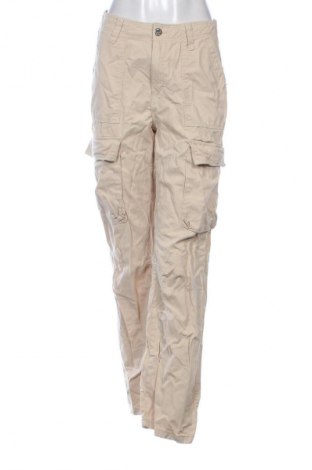 Γυναικείο παντελόνι Bershka, Μέγεθος S, Χρώμα  Μπέζ, Τιμή 6,99 €