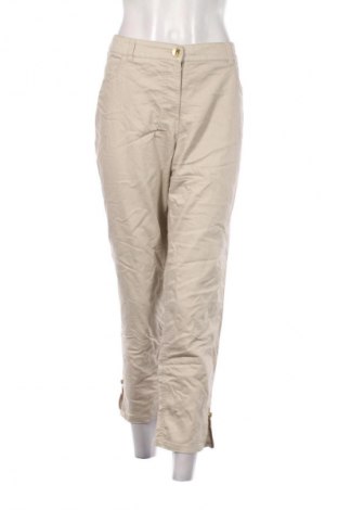 Pantaloni de femei Gina Laura, Mărime XXL, Culoare Bej, Preț 39,99 Lei