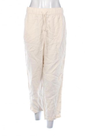 Дамски панталон H&M, Размер L, Цвят Екрю, Цена 8,18 €