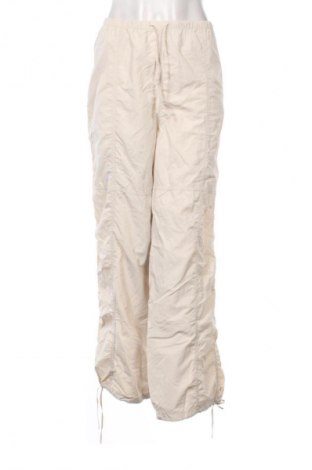 Pantaloni de femei H&M Divided, Mărime M, Culoare Ecru, Preț 64,99 Lei