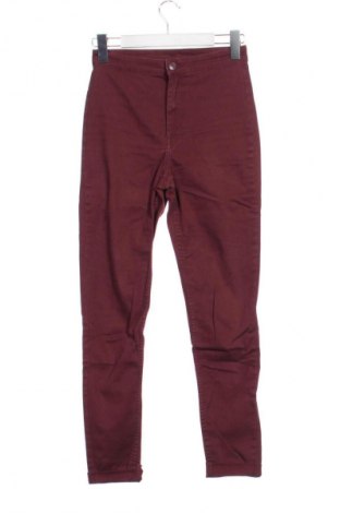 Dámské kalhoty  H&M Divided, Velikost XS, Barva Červená, Cena  419,00 Kč