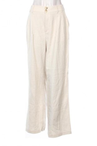 Дамски панталон Stradivarius, Размер M, Цвят Бежов, Цена 19,18 €