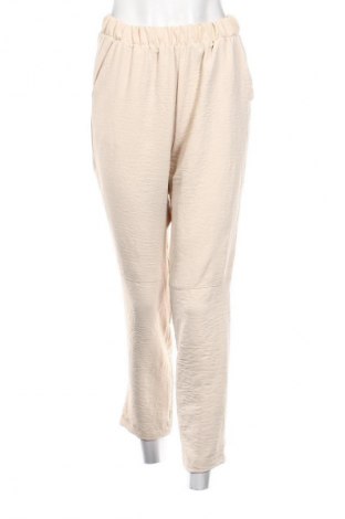 Pantaloni de femei Trendyol, Mărime S, Culoare Ecru, Preț 57,99 Lei