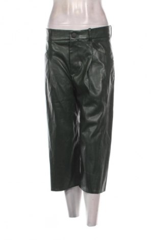Pantaloni de femei Zara, Mărime L, Culoare Verde, Preț 91,00 Lei
