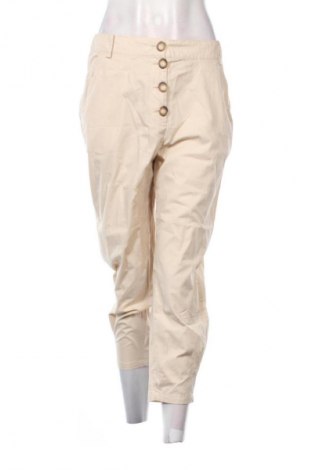 Дамски панталон Zara, Размер M, Цвят Бежов, Цена 14,00 €