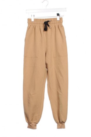 Damskie spodnie Zara, Rozmiar XS, Kolor Beżowy, Cena 43,99 zł