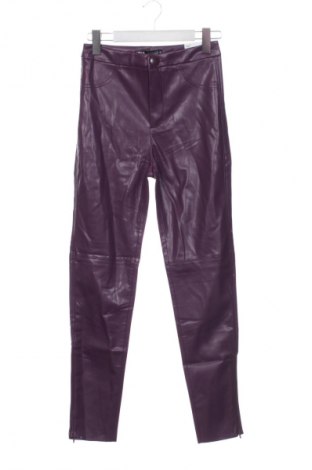 Pantaloni de femei Zara, Mărime XS, Culoare Mov, Preț 166,99 Lei, #135481919