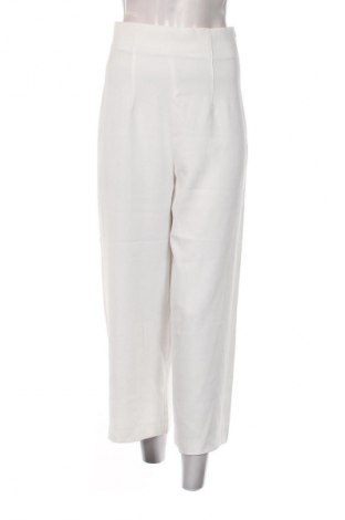 Γυναικείο παντελόνι Zara, Μέγεθος S, Χρώμα Λευκό, Τιμή 16,99 €