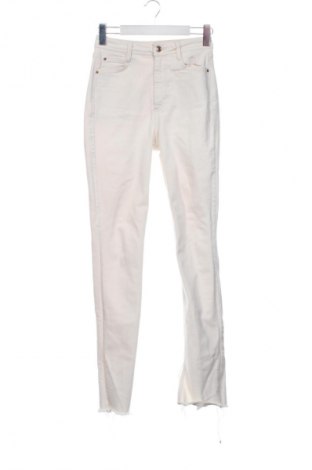 Дамски панталон Zara, Размер XS, Цвят Екрю, Цена 14,31 €