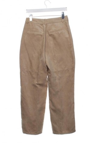 Γυναικείο παντελόνι Zara, Μέγεθος XS, Χρώμα  Μπέζ, Τιμή 14,00 €
