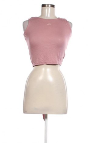 Damska koszulka na ramiączkach 4F, Rozmiar S, Kolor Popielaty róż, Cena 28,99 zł