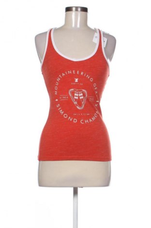 Damska koszulka na ramiączkach Decathlon, Rozmiar S, Kolor Pomarańczowy, Cena 48,99 zł