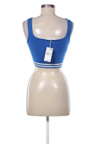 Γυναικείο αμάνικο μπλουζάκι Mango, Μέγεθος S, Χρώμα Μπλέ, Τιμή 18,00 €