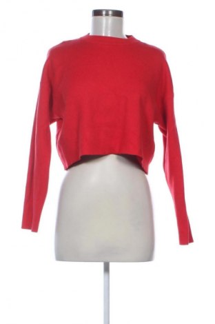 Дамски пуловер Bershka, Размер S, Цвят Червен, Цена 14,74 €