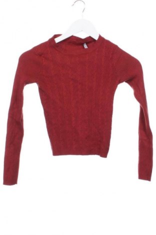 Дамски пуловер Bershka, Размер XS, Цвят Червен, Цена 23,71 €