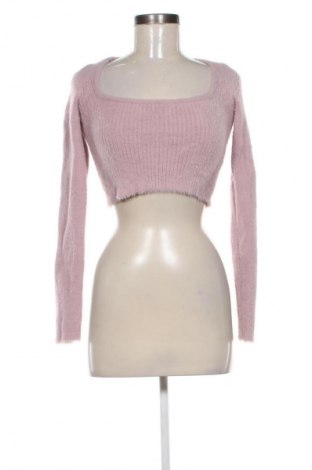 Dámský svetr Bershka, Velikost S, Barva Popelavě růžová, Cena  389,00 Kč