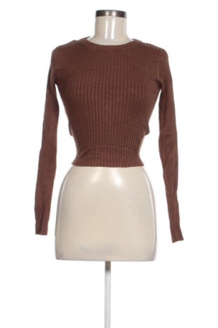 Γυναικείο πουλόβερ Ghanda, Μέγεθος S, Χρώμα Καφέ, Τιμή 9,99 €