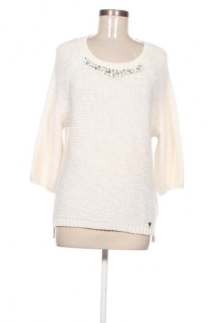 Pulover de femei Guess, Mărime S, Culoare Ecru, Preț 186,99 Lei