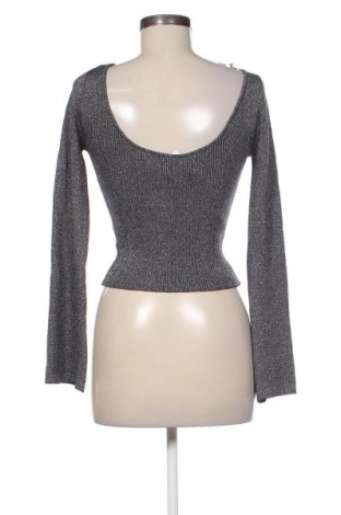 Дамски пуловер H&M Divided, Размер M, Цвят Сребрист, Цена 8,18 €