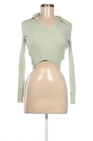 Дамски пуловер H&M Divided, Размер M, Цвят Зелен, Цена 11,75 €