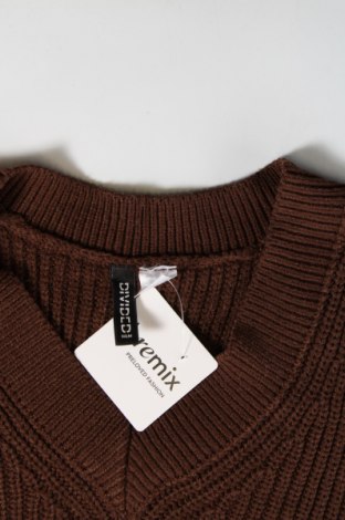 Дамски пуловер H&M Divided, Размер XS, Цвят Кафяв, Цена 3,57 €
