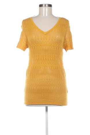 Damski sweter Laura Torelli, Rozmiar S, Kolor Żółty, Cena 8,99 zł