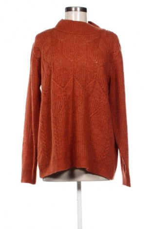 Damenpullover Laura Torelli, Größe L, Farbe Orange, Preis € 5,09