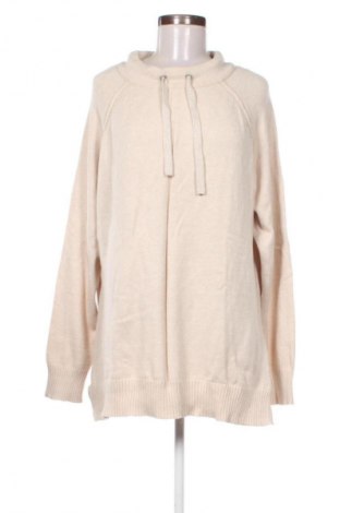 Damski sweter Laura Torelli, Rozmiar XL, Kolor Beżowy, Cena 59,99 zł