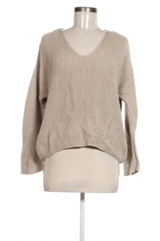 Дамски пуловер Massimo Dutti, Размер S, Цвят Бежов, Цена 31,65 €